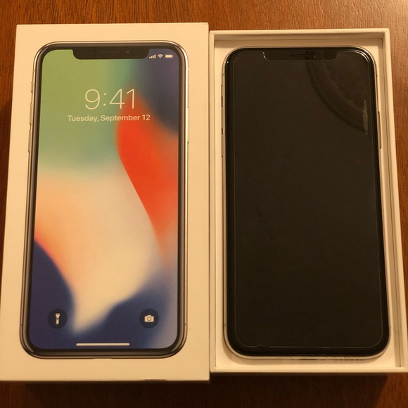🎉SOLD🎉 iPhone X 64gb - AT&T- Silver - Picture 2 of 4